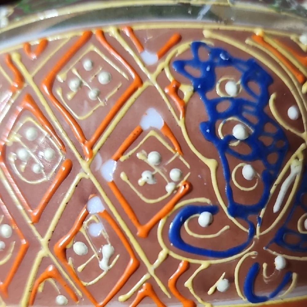 VTG Hand Painted Goldcastle Japan Moriage Butterfly Vase, Set of 2